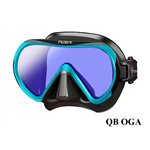 Маска INO PRO ч/с бирюзовый линзы UV