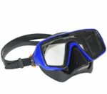 Маска FanDiver F104 черный силикон синяя — изображение 4