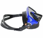 Маска FanDiver F104 черный силикон синяя — изображение 5