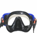 Маска FanDiver F104 черный силикон синяя — изображение 6