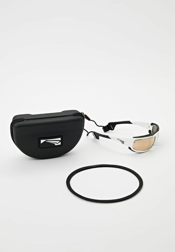 Очки LiP Typhoon / Gloss White -Black / Zeiss/ PA Polarized / Rose Gold Lens