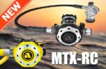 Комплект Apeks регулятор MTX-RC DIN + октопус MTX-RC — изображение 2