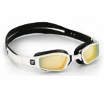 Очки Ninja золотые титановые зеркальные линзы/белый/черный — изображение 2