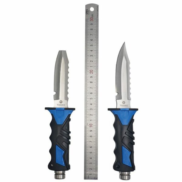 Нож водолазный острый конец