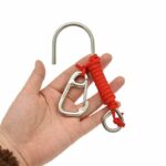 Крюк одинарный с линем и карабином — изображение 4