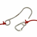 Крюк одинарный с линем и карабином — изображение 3