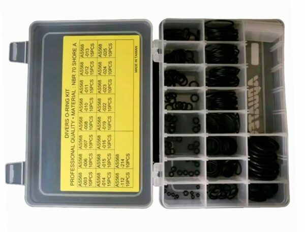 Набор О-рингов 200шт. в боксе