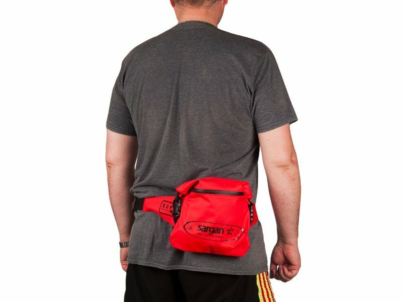 Processed-8744e174-8edf-44d1-b889-38c50d0448fb ijank4y7 Гермосумка Sargan Кенга SUP поясная красная — изображение 1