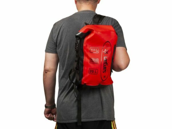 Герморюкзак Sargan Про SUP 20л красный