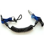 Пружина с защелкой и петлей, кольцом и стальным карабином