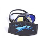 Оголовник "ДЯТЕЛ" рисунок Дельфин