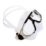 Маска Sopras  Sferica прозрачный силикон серый/черный без коробки