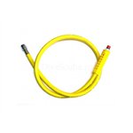 Шланг октопуса 3/8" 100см желтый