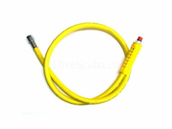 Шланг октопуса 3/8" 100см желтый