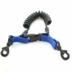 Спираль с защелкой и пластиковыми карабинами