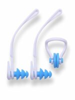 Набор беруши+зажим Atemi силиконовые голубой — изображение 2