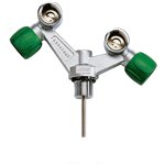 T.A.G.- вентиль, 2 вых. 230 бар кислородный