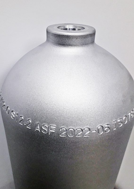 Tank12-l5 Баллон алюминиевый 12л диам.184мм без вентиля — изображение 1