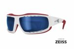 Очки LiP Typhoon / Gloss White -Red / Zeiss / PA Polarized / Gun Blue Lens — изображение 5