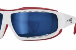 Очки LiP Typhoon / Gloss White -Red / Zeiss / PA Polarized / Gun Blue Lens — изображение 3