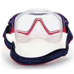 Маска Versa прозрачный силикон розовый