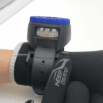 Компас наручный синий