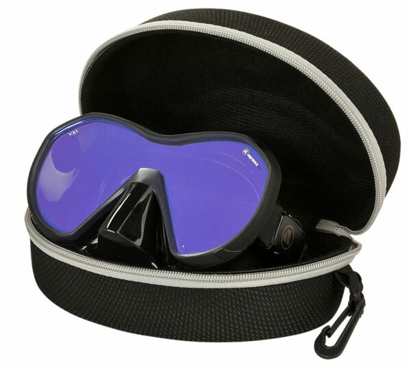 Маска Apeks VX1 чёрный силикон линзы с UV