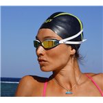 Очки Xceed Titanium золотые линзы белый/черный