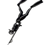 Наклейка Подводный охотник