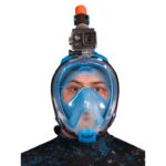 Маска полнолицевая SB Beatle серый/голубой