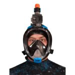 Маска полнолицевая SB Beatle черный/синий