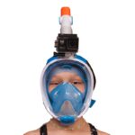 Маска полнолицевая SB Beatle голубая