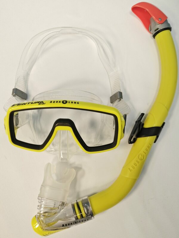 Комплект маска Вентура Миди+трубка Гелиокс детский