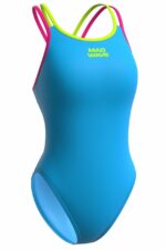 Купальник Crossback голубой