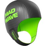 Шапочка Neo неопреновая черный/зелёный