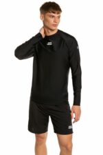 Футболка лайкра MadWave мужская длинный рукав чёрный — изображение 2