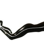 Наклейка Фридайвер с трубкой