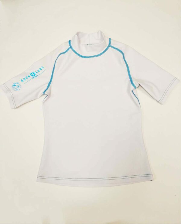 Футболка AquaLung лайкра детская белая