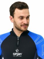 Гидрокостюм NERO Zipp мужской 5мм синий — изображение 15