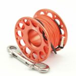Катушка-шпуля алюминиевая 30м с карабином — изображение 4