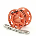 Катушка-шпуля алюминиевая 15м с карабином — изображение 6