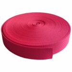 Поясная лента красная на отрез 1 метр — изображение 2