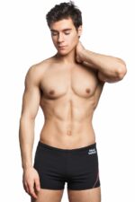 Плавки-шорты OLIMP черный/красный — изображение 2