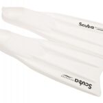 Ласты тренировочные для бассейна белые