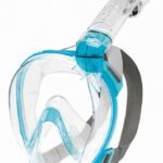 Маска полнолицевая Cressi Baron голубой