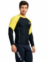 Футболка Sargan Агидель лайкра мужская желтый — изображение 2