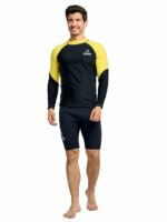 Футболка Sargan Агидель лайкра мужская желтый — изображение 4