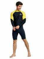 Футболка Sargan Агидель лайкра мужская желтый — изображение 5