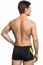 Плавки-шорты OLIMP черный/желтый — изображение 3