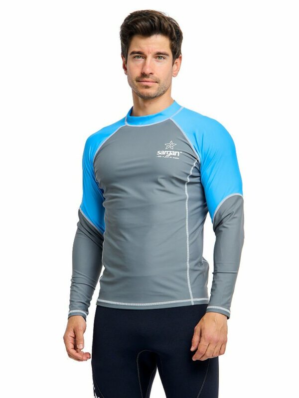Футболка Sargan Агидель лайкра мужская голубой